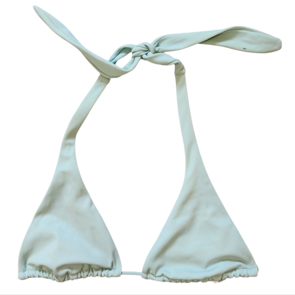 Victoria's Secret Light Blue Bikini Top XS